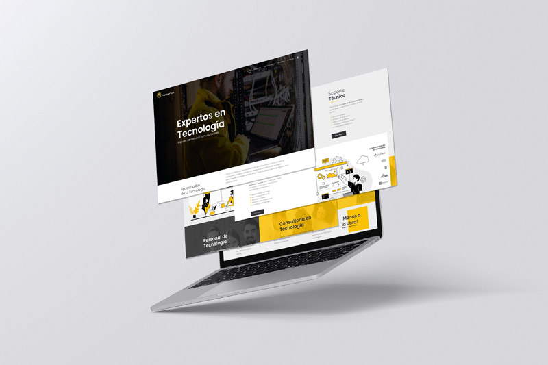 Portafolio Intelligenza - Diseño UX UI y ecosistema digital corporativo - Pintamonos