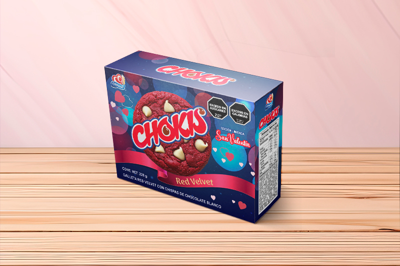 Packaging edición limitada Chokis - Dirección de arte y publicidad exterior - Pintamonos